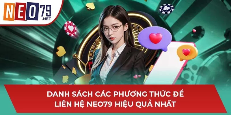 Danh sách các phương thức để liên hệ NEO79 hiệu quả nhất